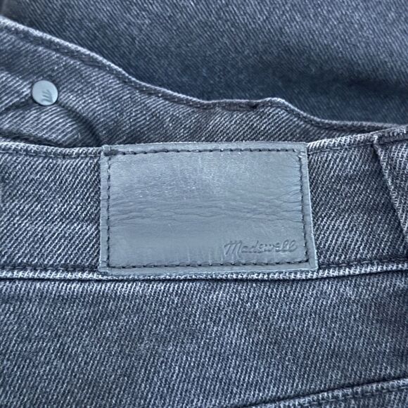 Madewell Jeans Women 4 27" Washed Black Skinny Flare Neutral Minimal Grunge Punk - Picture 6 of 10